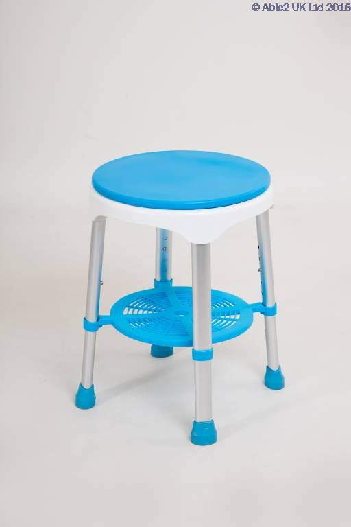 Atlantis Swivel Seat Shower Stool