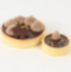 Gianduja Truffle Tart Petite and Individual