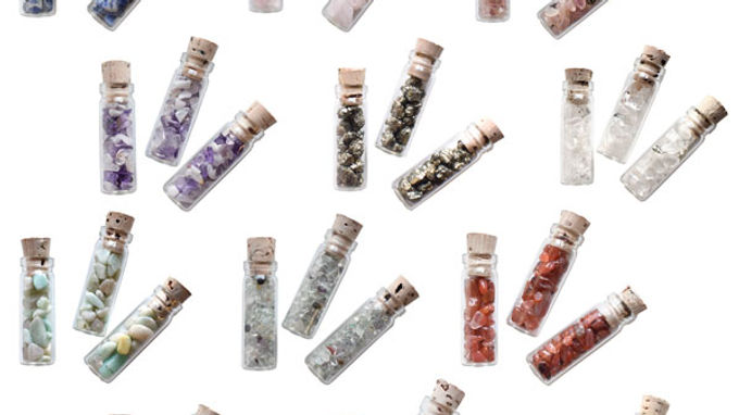Canadian Rockies Stone Vials