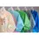 Thumbnail: Row of 5 animal themed sleeved bibs hanging on hangers