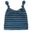 Thumbnail: Blue & black newborn striped cap