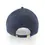 Thumbnail: Back view of navy baseball cap with embroidered Ottawa badges clustered at front