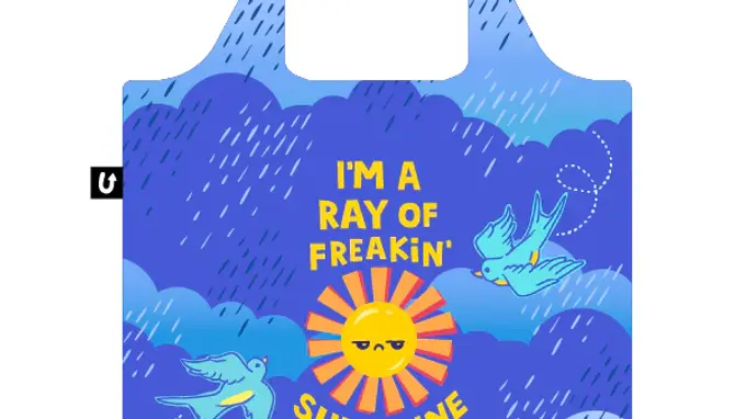 Ray of Sunshine Reusable Tote Bag