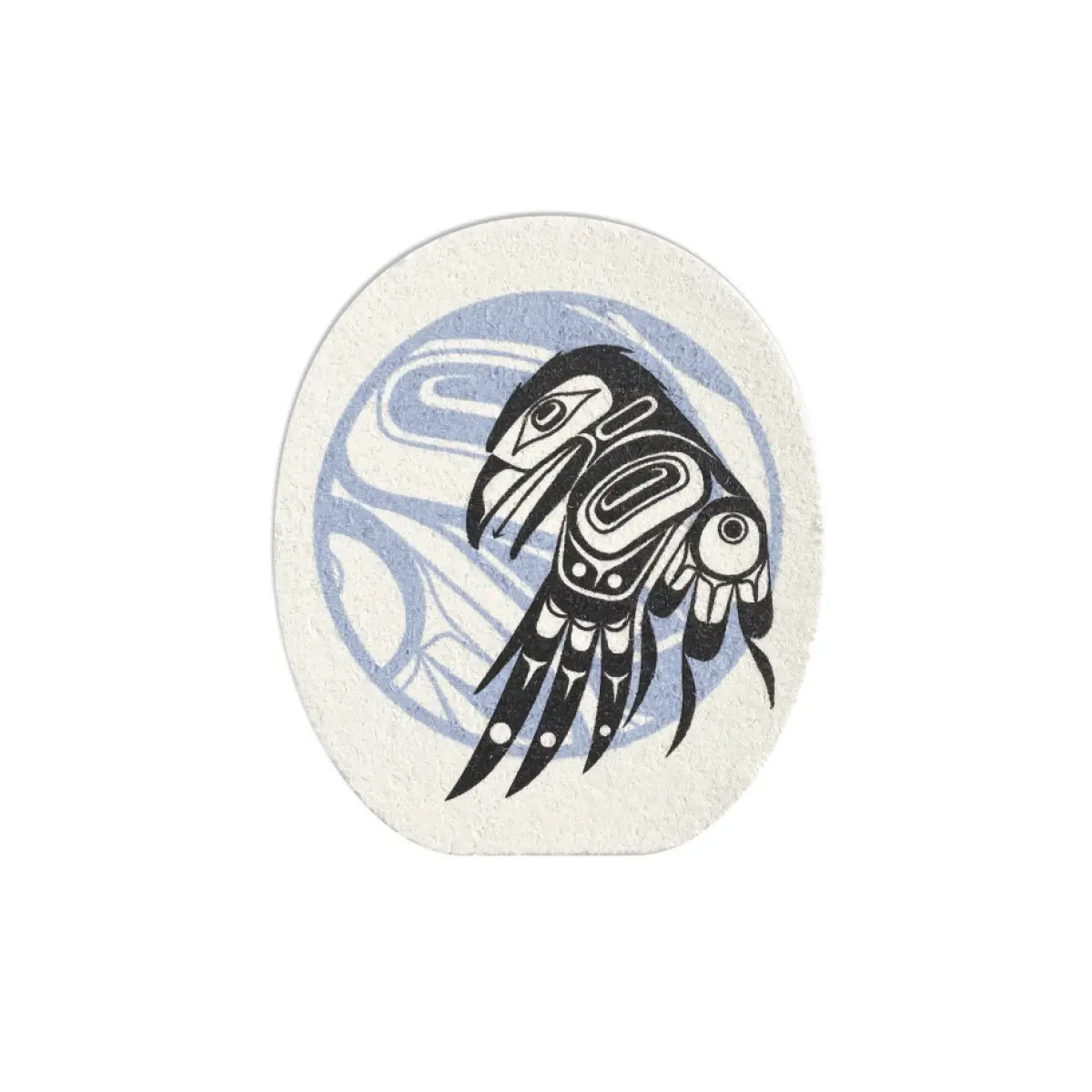 Raven Moon Eco Sponge by Allan Weir at Quichua World Market, Ottawa