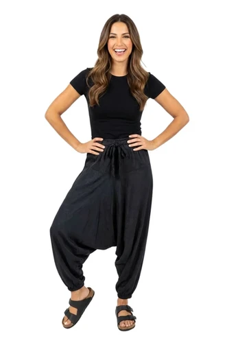 Solid Harem Pants | Quichua World Market
