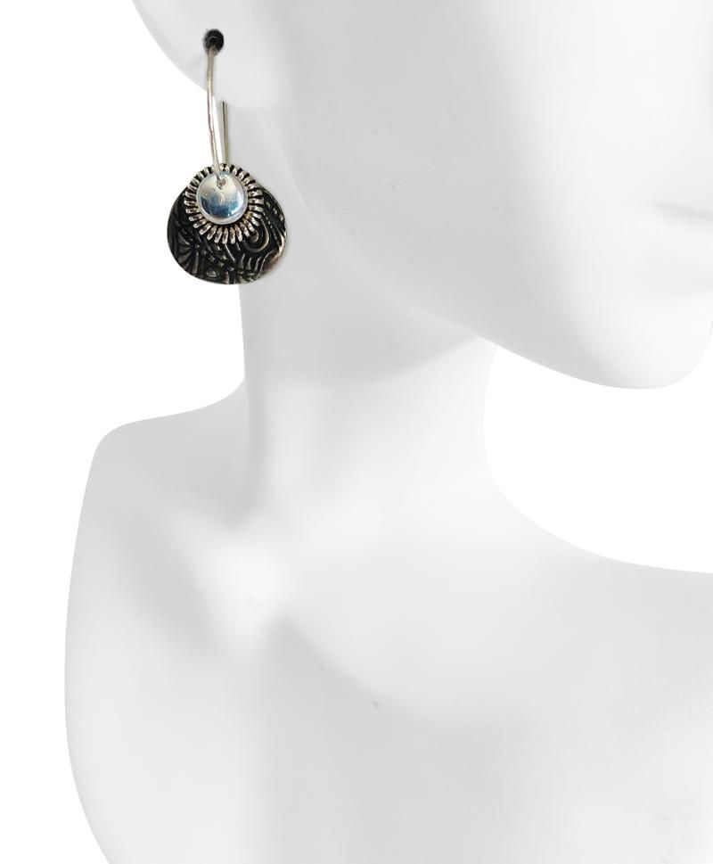 Mannequin with Euro 11 Bead Stackers with 9 interchangeable glass beads and sterling silver wires at Tickled Pink Ottawa.