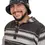 Thumbnail: Model wearing black bucket hat with gray mushrooms print