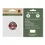 Thumbnail: Front & back of green & white paper packaging of Canada Buffalo Check patch