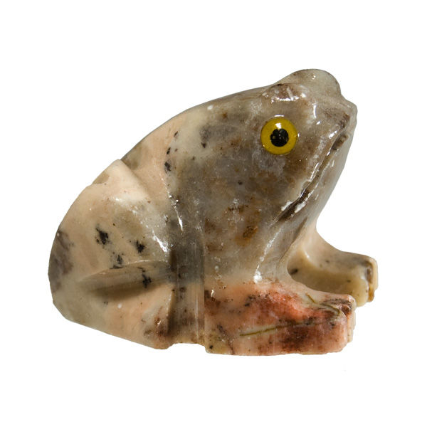 Thumbnail: Nature's Expression Hand Carved Mini Stone frog