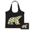 Thumbnail: Wide handled reusable shopping bag printed with Dawn Oman's painting 'Spring Bear'