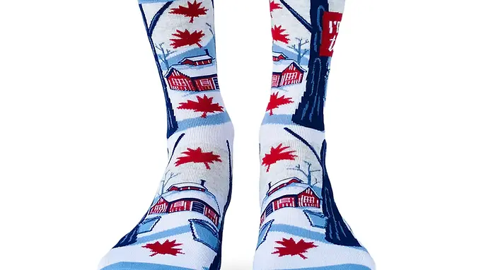 Canadian Maple Syrup Socks