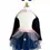 Thumbnail: Deluxe satin dress-up costume mask, cape & tutu set in pink & navy
