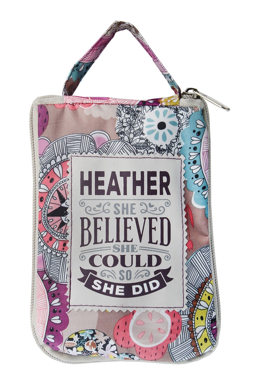 Fab Girl Reusable Tote Bag - Heather