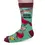 Thumbnail: Side view of green socks with print of various species of birds, text 'Bird Nerd'