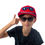 Thumbnail: Boy model wearing red 3D monster cap and sunglasses