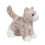 Thumbnail: Left view of small stuffed toy tan cat in standing position