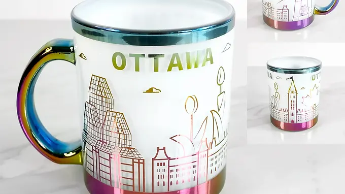 Electroplated Ottawa Mug