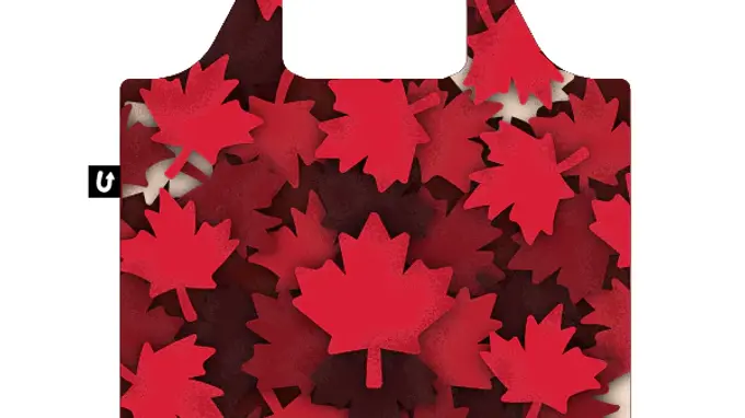 Canada Maple Leaf Reusable Tote Bag