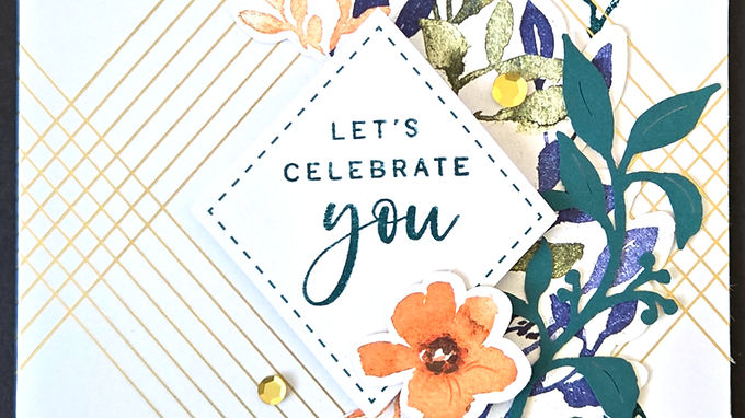 Handmade Let's Celebrate You Greeting Card
