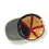 Thumbnail: Inside view of yellow wash on gray baseball cap with yellow, red & white embroidered Ottawa patch at front