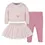 Thumbnail: Pink 3 piece baby outfit with top, tutu & pants