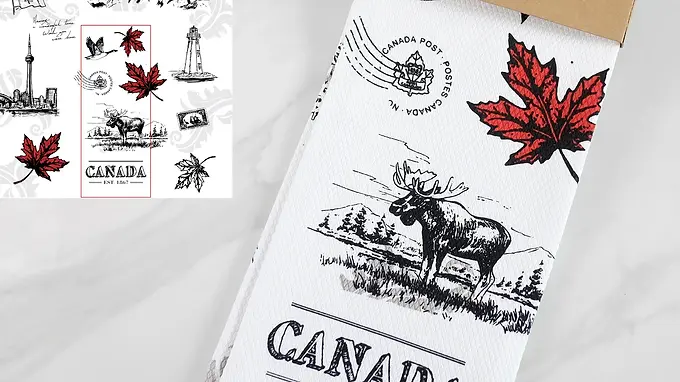 Canada Tea Towel