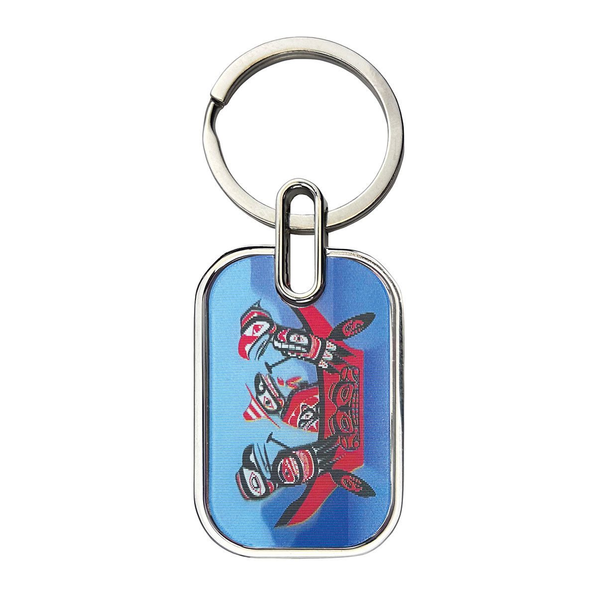 The Journey 3D Motion Keychain by Darrel Amos at Quichua World Market, Ottawa