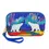 Thumbnail: Dark blue purse with detachable wristlet strap, printed with Dawn Oman's painting, 'Sky Watchers'