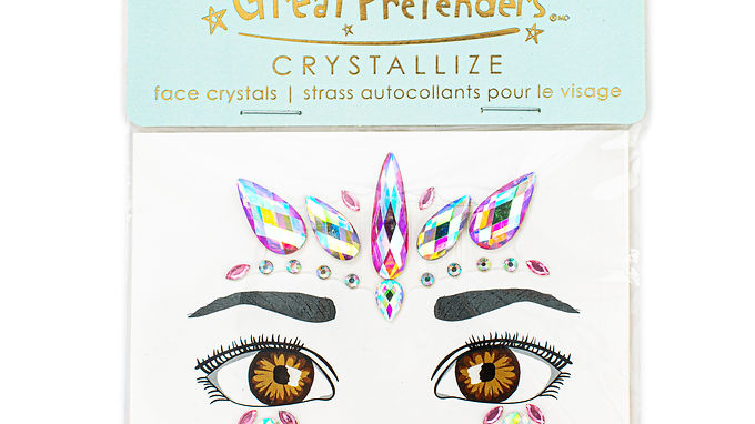 Pink Unicorn Face Crystals