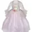 Thumbnail: Floor length child's dress up princess dress with hoop skirt, velvet bodice, gold embroidery & flowers at waist