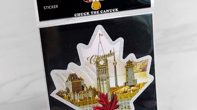 Canada Vintage Maple Leaf Sticker