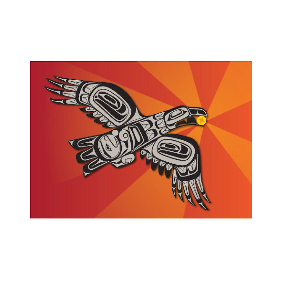 Information Box with artist Corey Bulpitt's photo, First Nation affiliation & quote