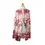 Thumbnail: Front view of light & dark pink sequined cape