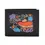 Thumbnail: Front view of black folded wallet with reproduction of artist Norval Morrisseau's  painting 'Moose Harmony'