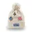 Thumbnail: White cableknit pompom hat with Ottawa patches