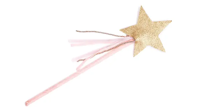 Deluxe Sparkle Star Wand