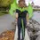 Thumbnail: Back view of child wearing green dragon wings & matching tail
