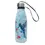 Thumbnail: Stainless steel water bottle with zippered sleeve printed with artist Francis Dick's painting, 'Peace, Love & Happiness'