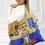 Thumbnail: Model with Judging You tote bag over her shoulder