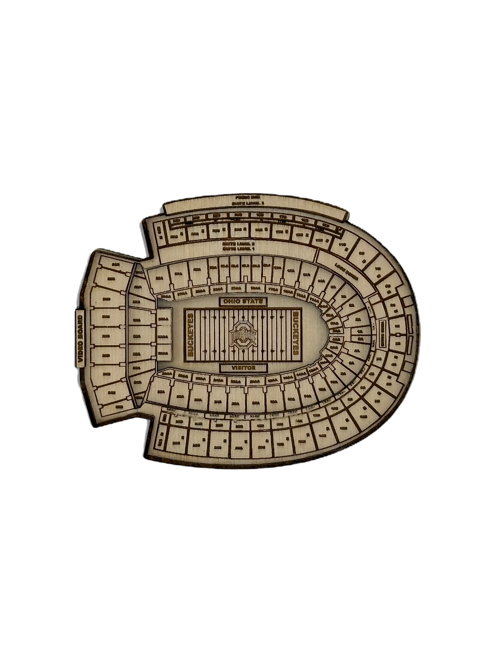 Thumbnail: Custom Stadium Magnet - Any stadium, anywhere.