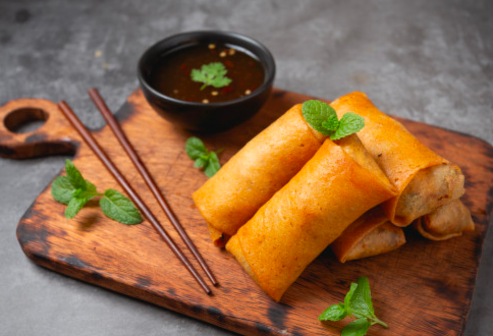 Arranged Food and Objects