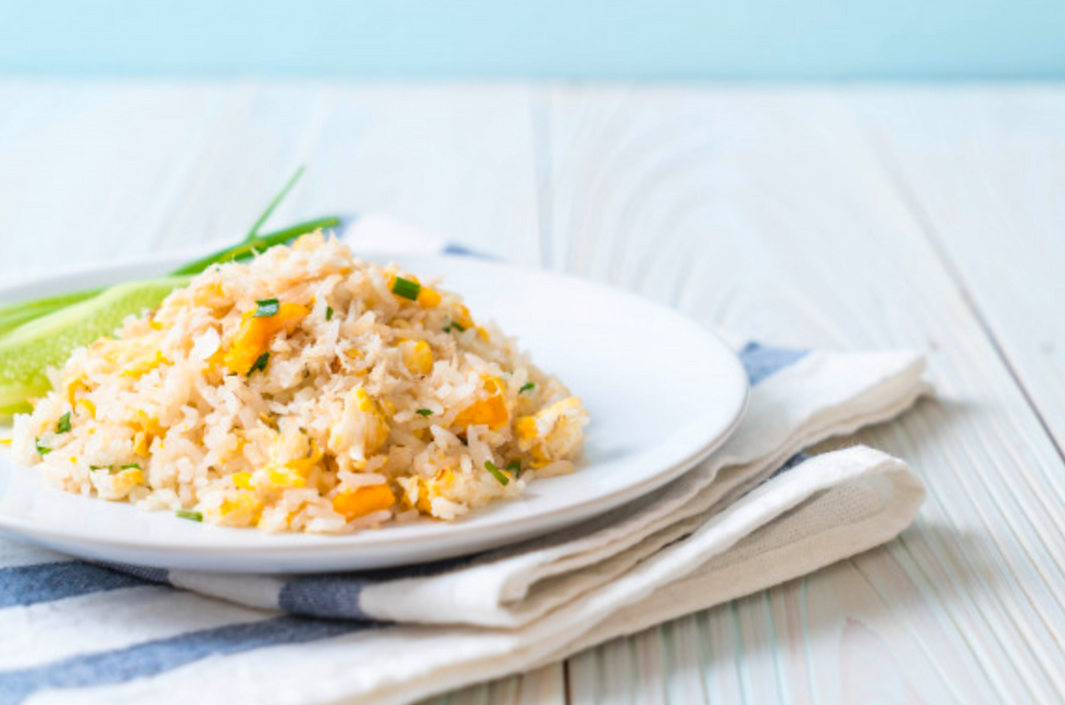 Arranged Food and Objects