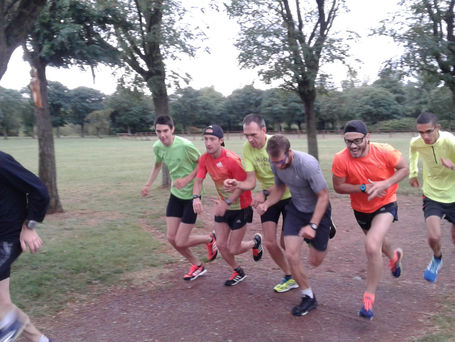 Fartlek parc des Bords de Loire
