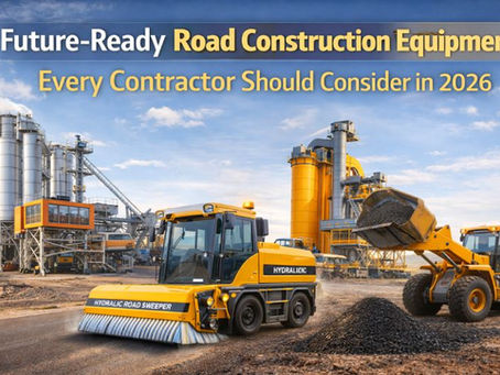 Future-Ready Road Construction Equipment Every Contractor Should Consider in 2026