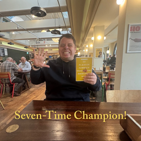 Congratulations to our top 111 Places Challenge participant!
Seven challenges completed, countless places discovered: the 111 Places journey has taken James through London, London’s East End, Greenwich, Bristol, Dublin, Norwich and 33 Walks in London.