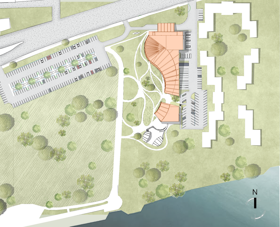 site plan rendered