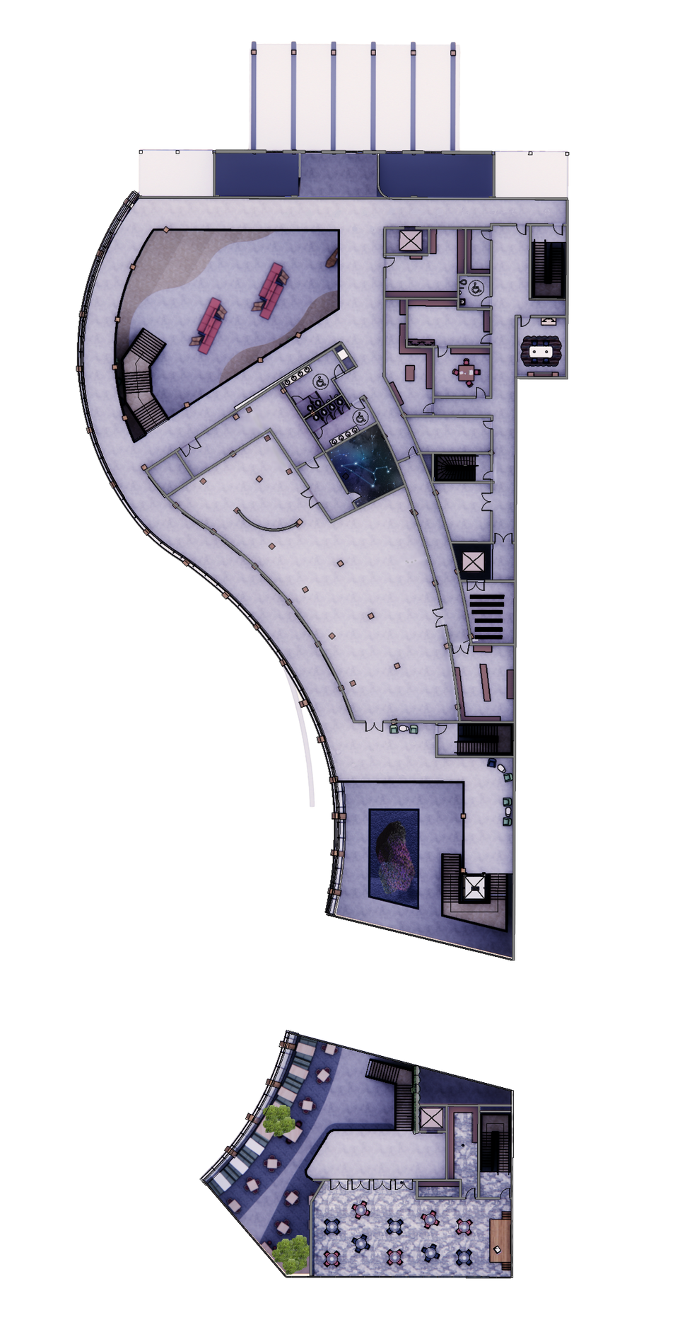 Rendered Floor Plan Level 2 FINAL