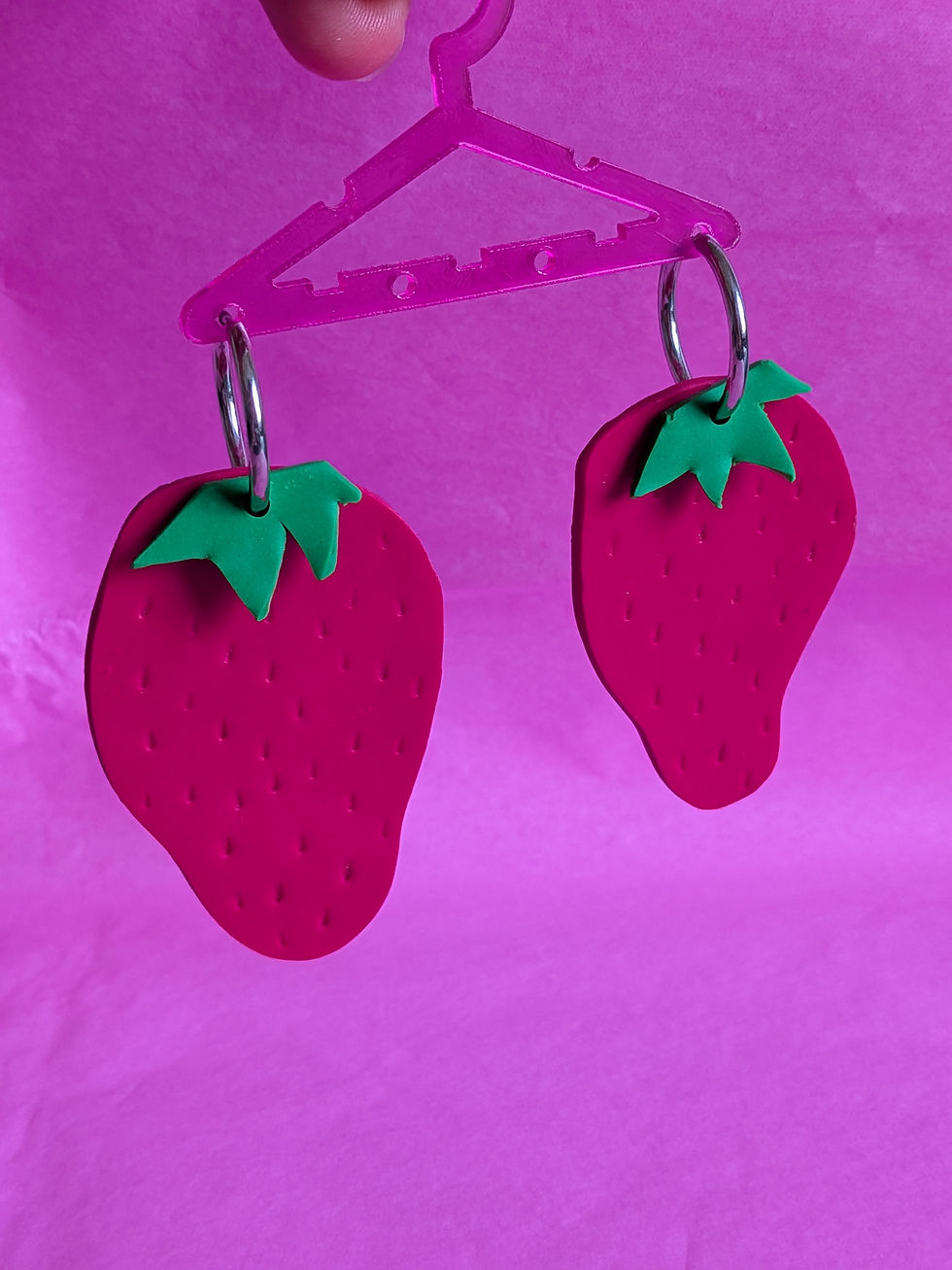 Miniature : Boucles d'oreilles TUTTI FRUTTI Fraises
