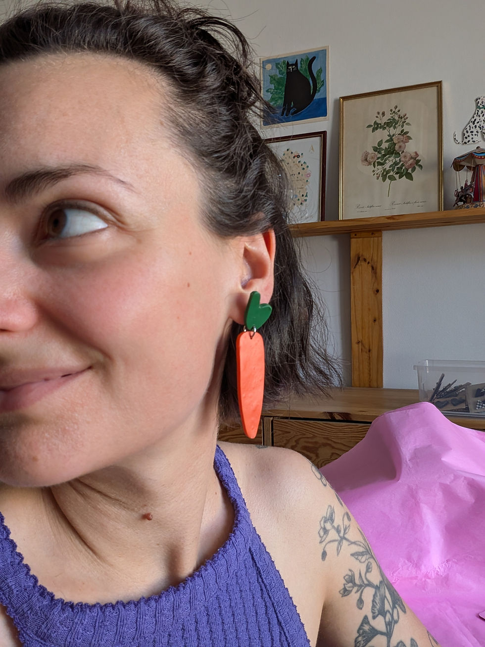 Thumbnail: Boucles d'oreilles DEMETER