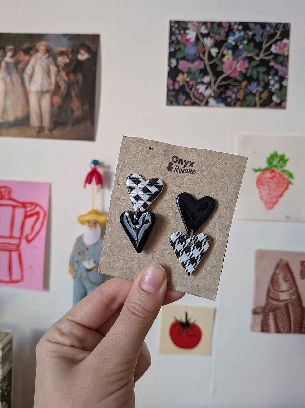 Thumbnail: Boucles d'oreilles AMANDINE